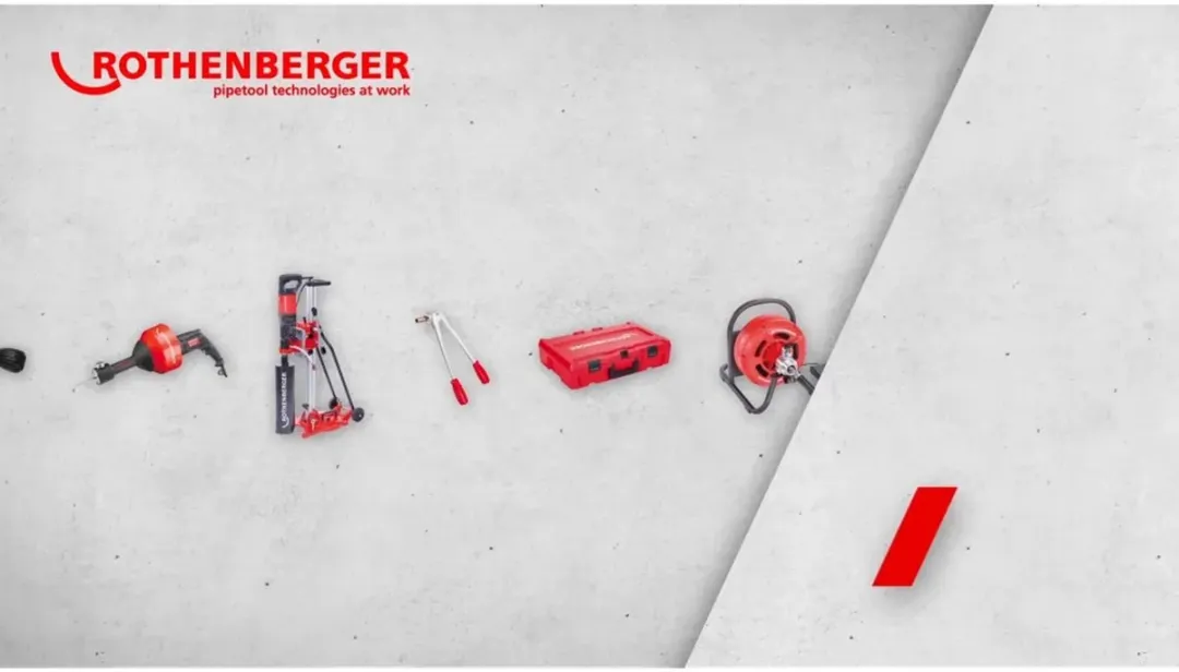 Rothenberger ROCASE 4212 Persbekken - 1000001808 - Grijs/Rood