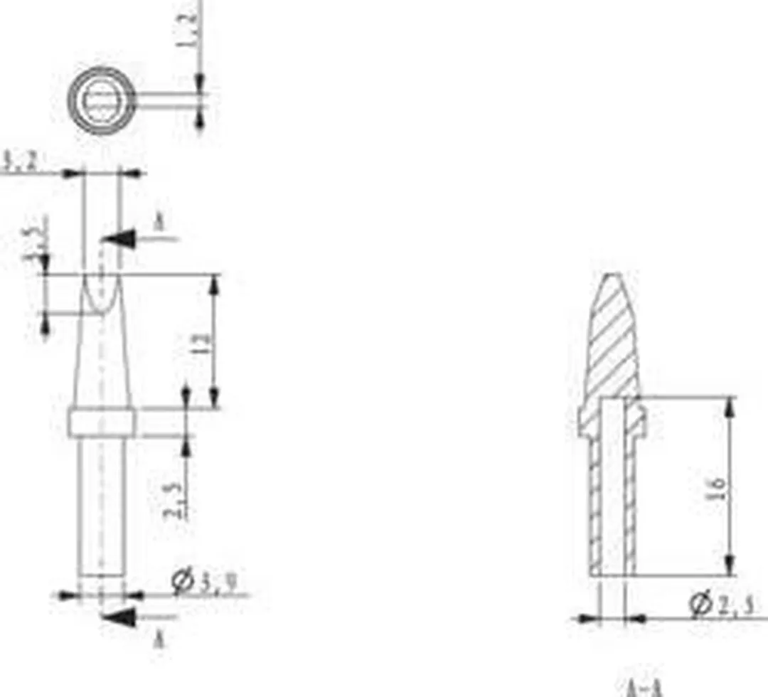 TOOLCRAFT HF-3,2MF Soldeerpunt 3.2mm - 17mm