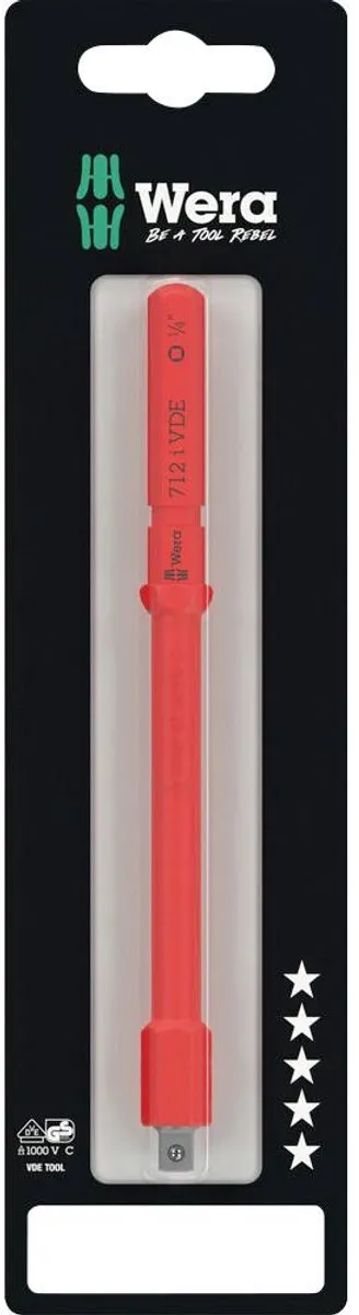 Wera Kraftform Kompakt A VDE 712i SB Adaptermes