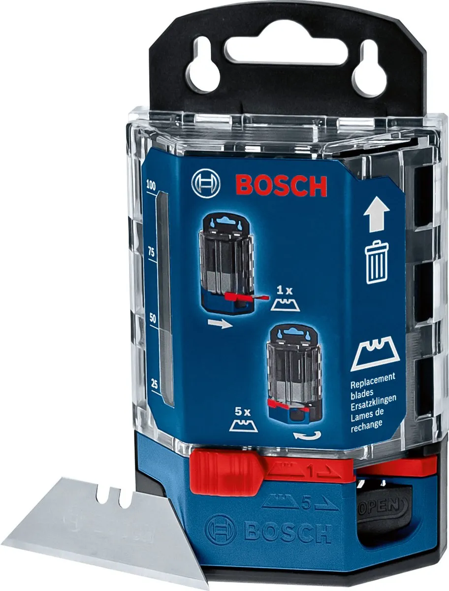 Bosch Professional Knifeblade Dispenser 50 Stuks