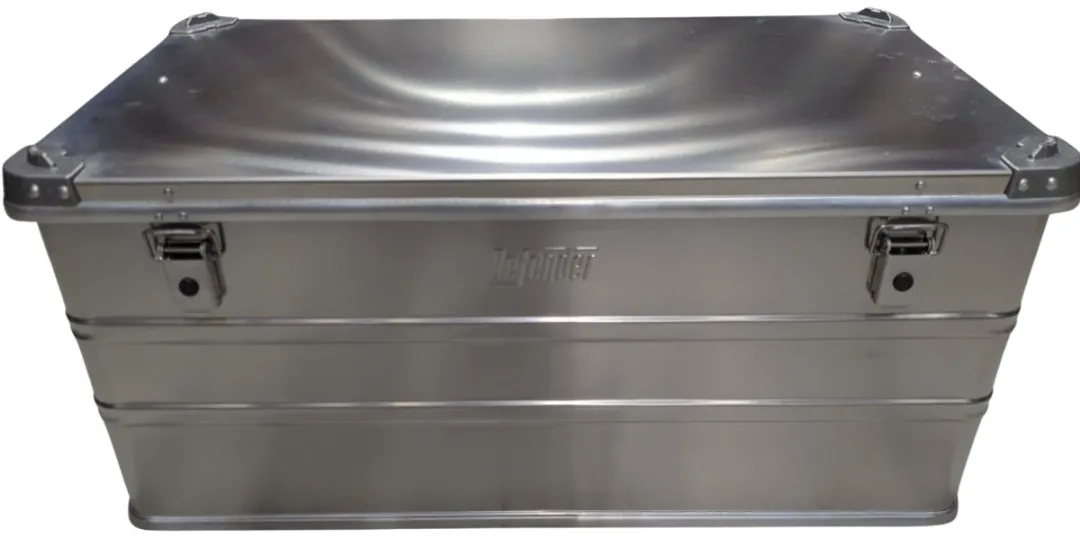 Defender KA74 Series Aluminium Kist DEF-KA74-061 - 900x480x400mm - Zilver