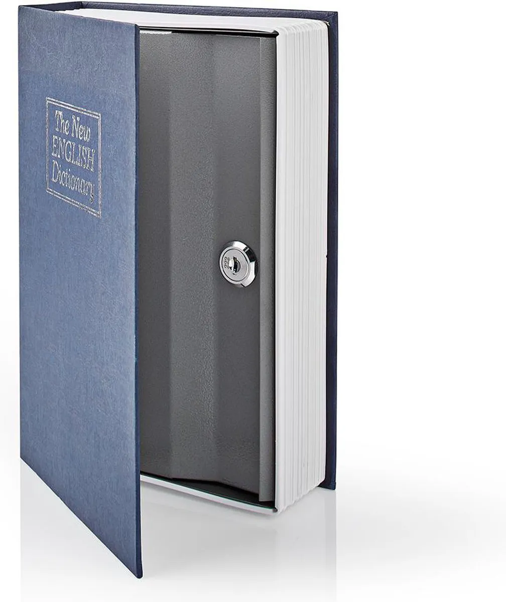 Nedis Boekenkluis Medium 1.6L Blauw - Sleutelslot - afbeelding 6 van 6