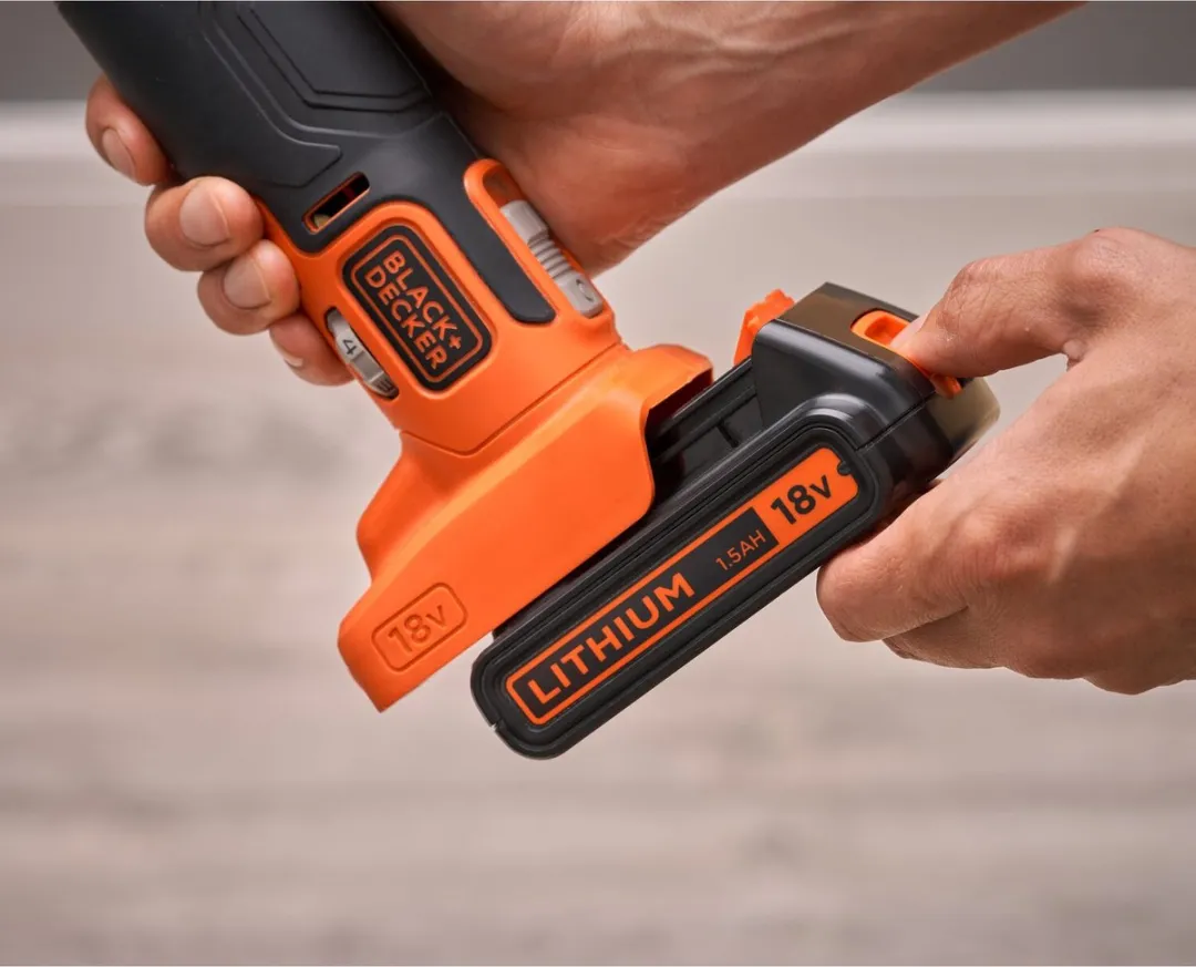BLACK+DECKER BDCOS18D1K-QW Oscillerende Multitool - 18V 1.5Ah