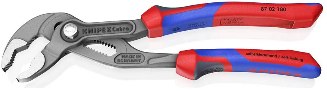 Knipex 87 02 180 Waterpomptang Cobra 180mm