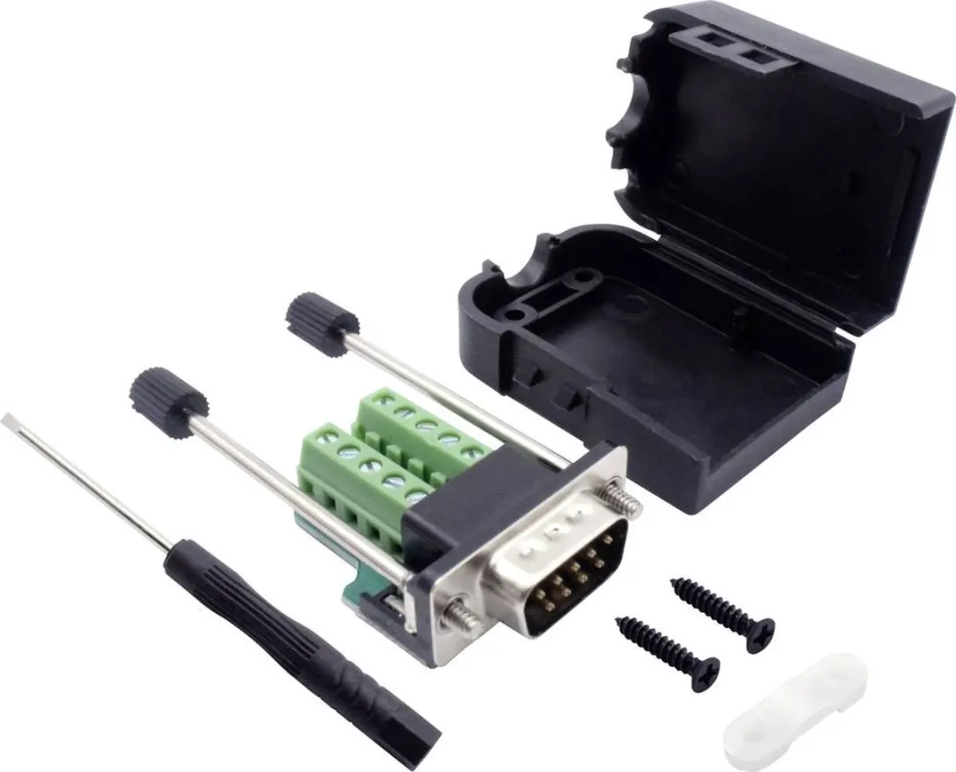 Tru Components T190C4088 D-sub Male Inbouwconnector 9-polig