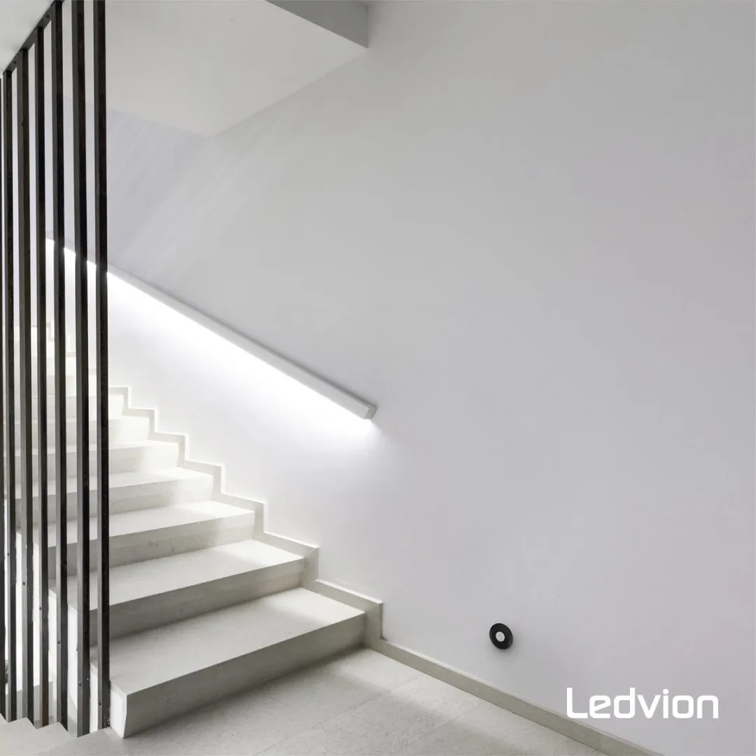 Ledvion Bewegingsmelder LV10039 - Opbouw 360° 8m - Zwart - afbeelding 6 van 6