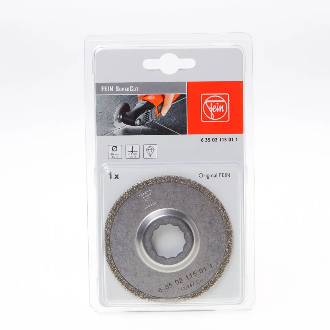 Fein Diamantzaagblad 80mm 2,2mm - Oscillerend