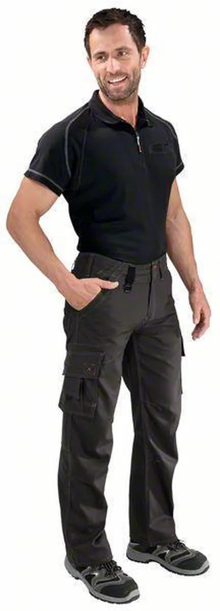 Bosch WCT 18 Pantalon Cargo Anthracite - Maat 50