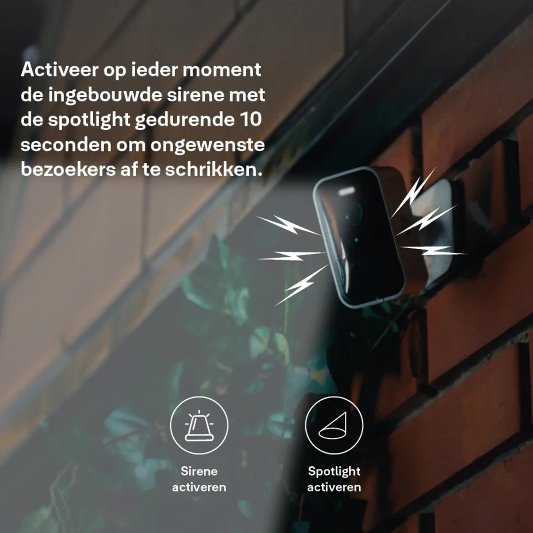 Yale SV-OC-1A-W Slimme Buitencamera - Wit