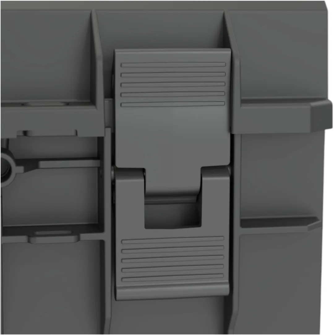 Toolbrothers RHINO XXL Gereedschapskoffer 52L - IP66 - Zwart/Rood - afbeelding 6 van 6