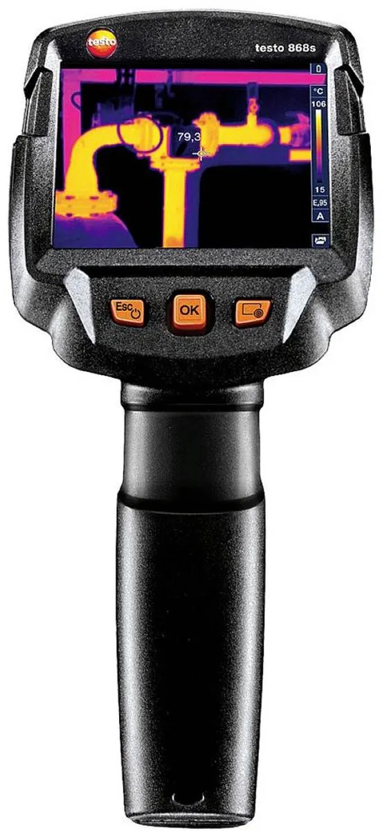 Testo 868s Warmtebeeldcamera -30 tot +650°C 160x120px