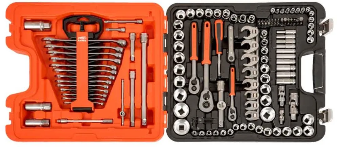 Bahco S138 Dopsleutelset 1/2" 1/4" 3/8" - 138-delig - afbeelding 6 van 6
