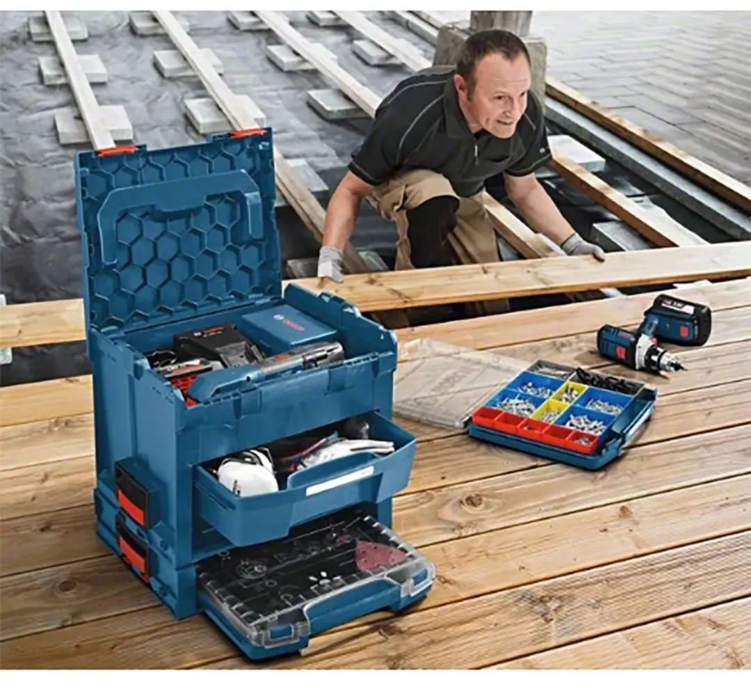 Bosch Professional 1600A002VG Inleg L-BOXX 136 Gereedschapskoffer - Zwart
