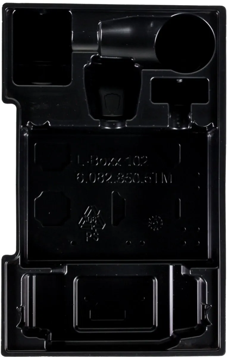 Bosch Professional 1600A002VG Inleg L-BOXX 136 Gereedschapskoffer - Zwart - afbeelding 6 van 6