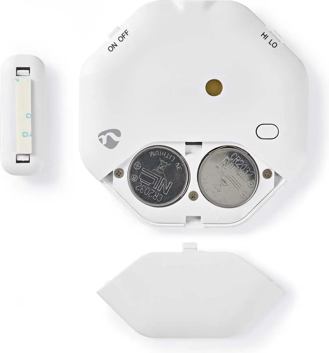 Nedis ALRMD20WT Deur- en raamalarm - 85 dB - Wit