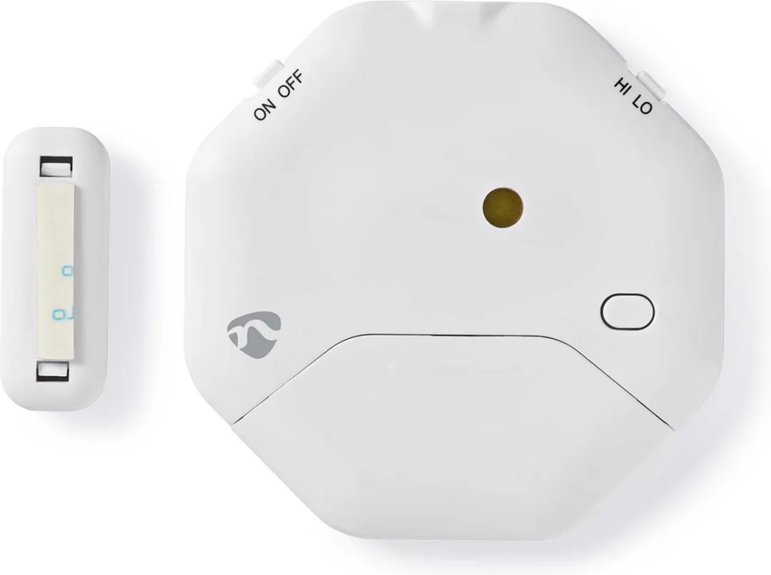Nedis ALRMD20WT Deur- en raamalarm - 85 dB - Wit