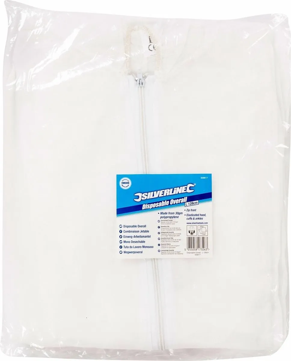 Silverline Wegwerp Overall L - Sonstiges