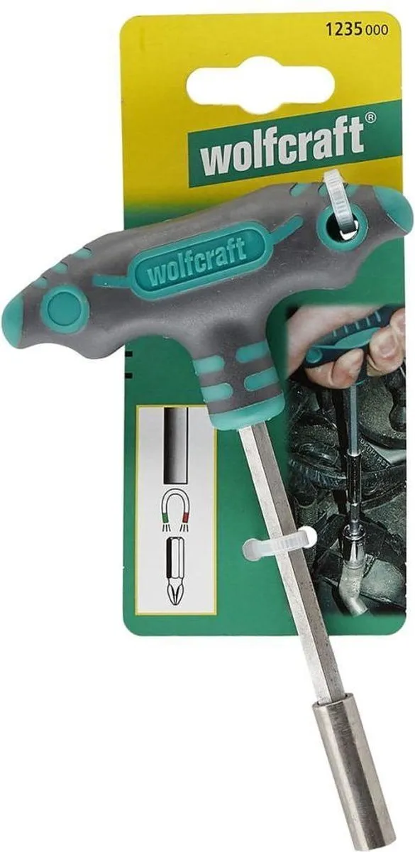 Wolfcraft T Greep Schroevendraaier 1235000 - Multikleur
