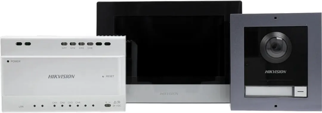 Hikvision DS-KIS702Y IP Video Intercom Bundel