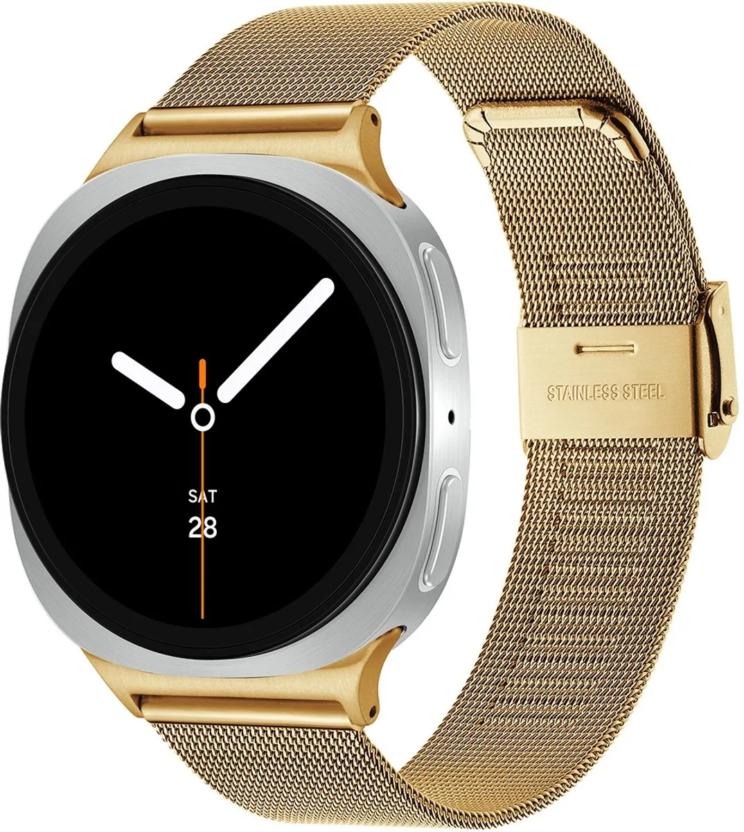 Samsung Galaxy Watch 8 LTE SA.L330SGM20.LTE - 44mm - Zilver/Goud