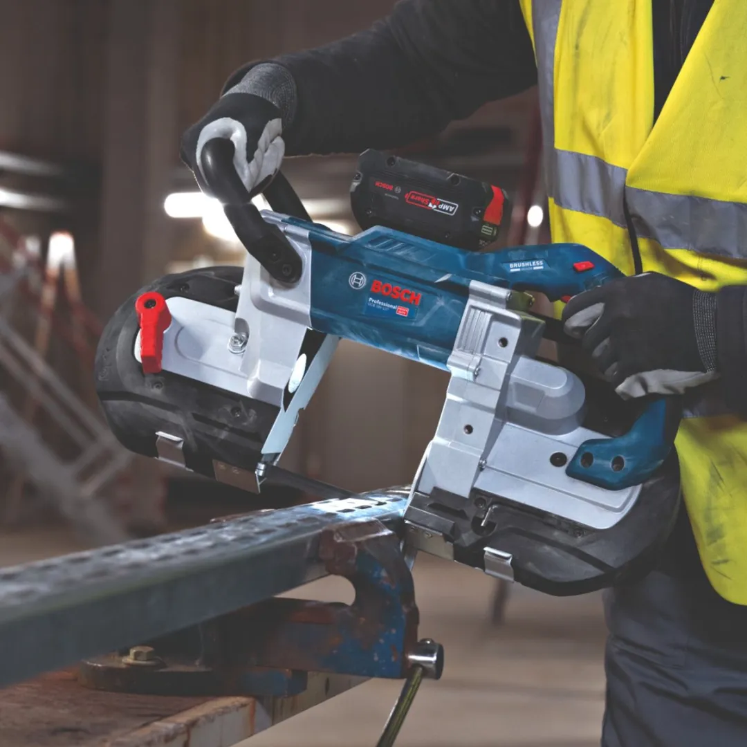 Bosch Professional GCB 18V-127 Accu Bandzaag - Metaal