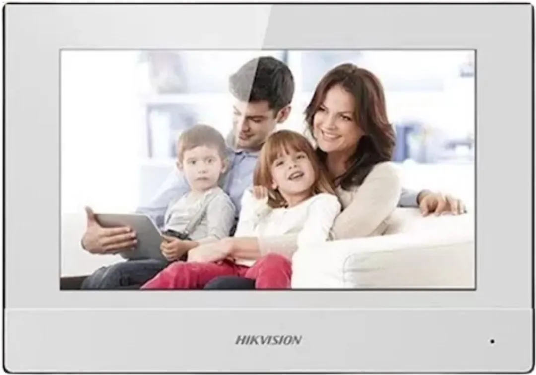 Hikvision DS-KH6320-WTE1-W IP Video Intercom Binnenmonitor 7" Touchscreen