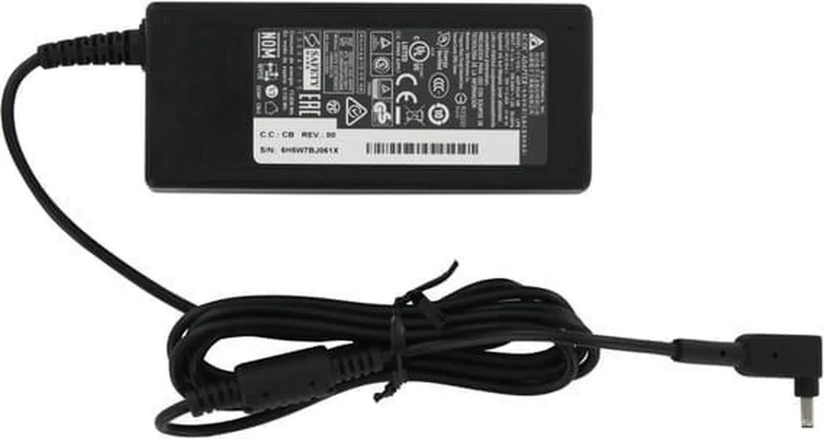 Acer KP.0650H.006 Laptopadapter 65W - Zwart