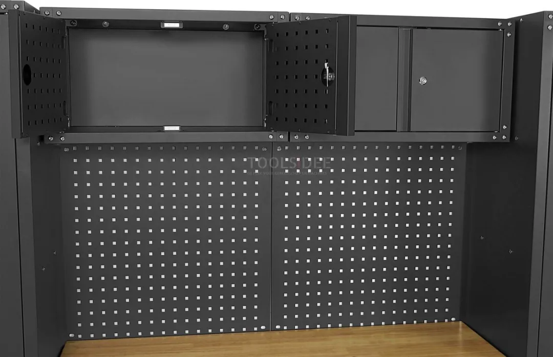 HBM 11-delig Modulair Werkplaats Systeem Model 2 - Matzwart - afbeelding 6 van 6