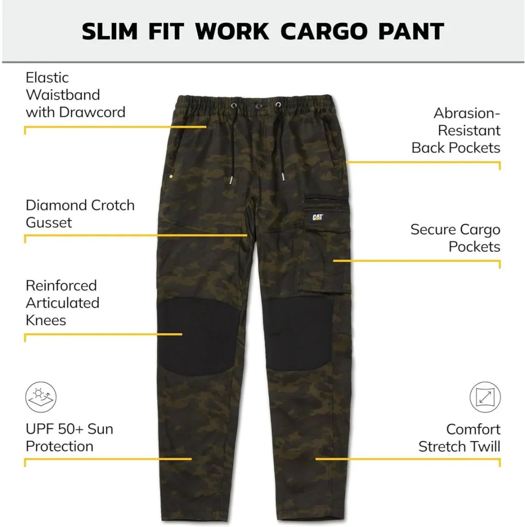 Caterpillar Dynamic Night Camo Werkbroek W32/L32 - Green