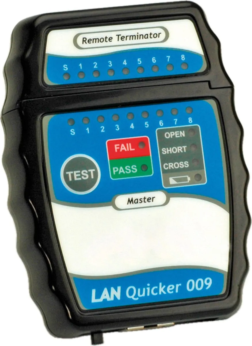 Value LAN Quicker Kabel Tester - Veelkleurig