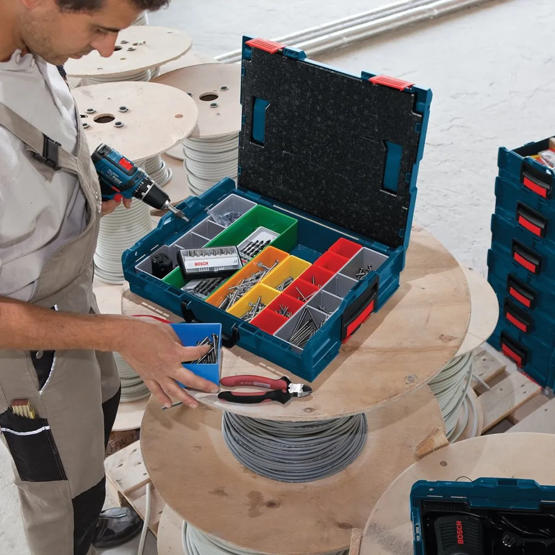 Bosch Professional Inzetbakken 12-delig 1600A016N9 - L-Boxx