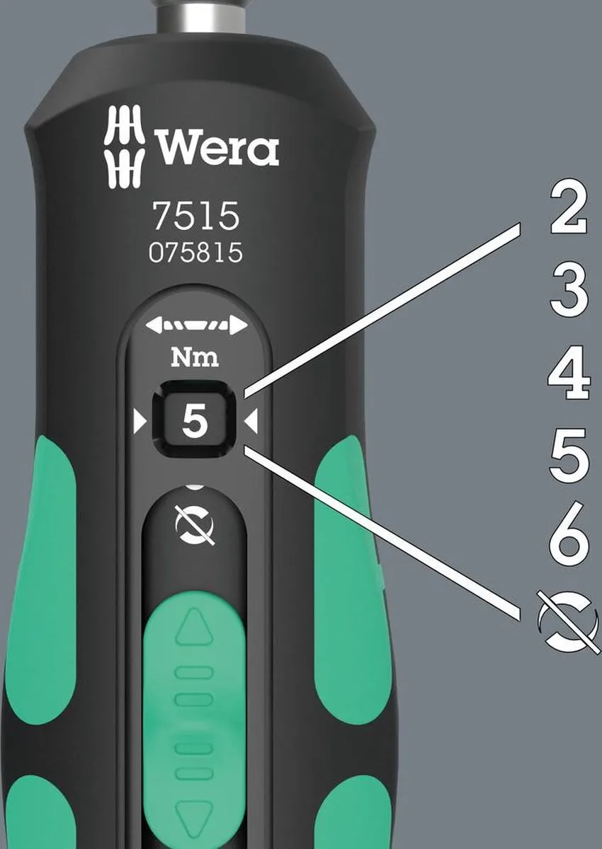 Wera 05075815001 Momentschroevendraaier 1/4 (6.3 mm)