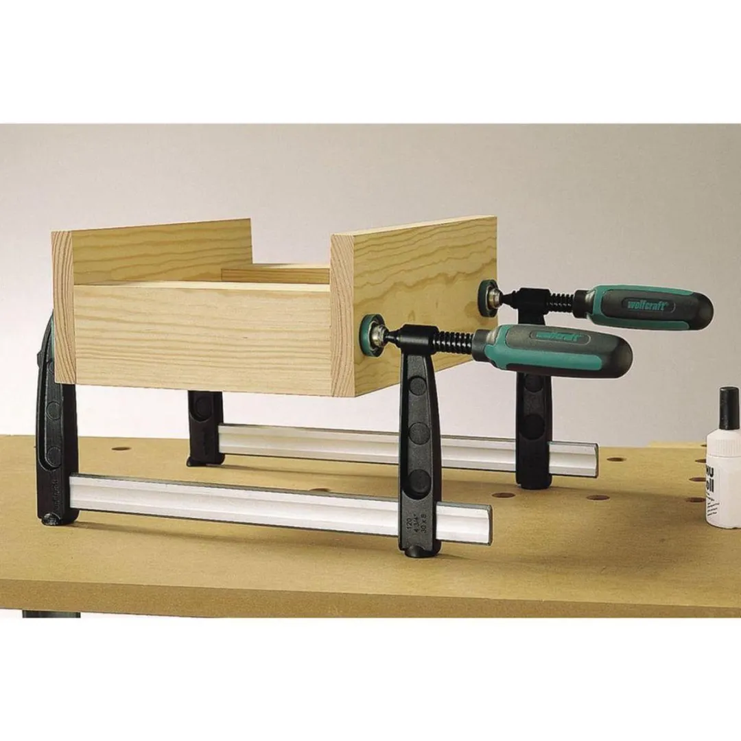 Wolfcraft Schroefklem PRO 400 700mm - 3622000 - Multi