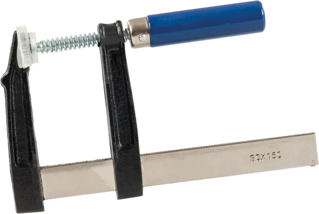 Silverline Euro F-klem 150x80mm