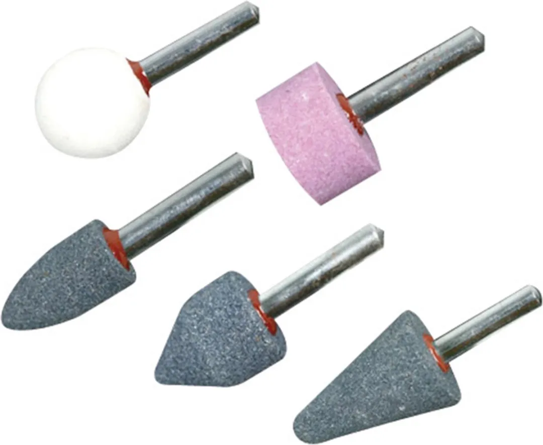 Silverline Slijpstenen Set 5-delig 6mm
