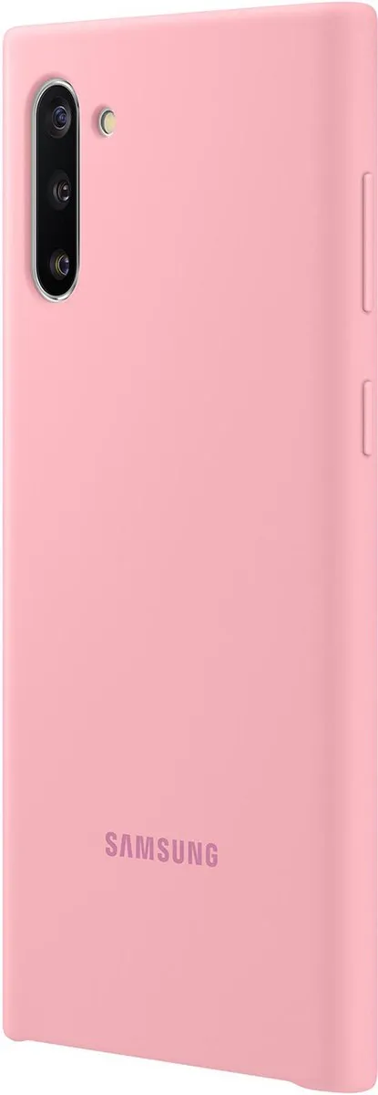 Samsung Galaxy Note10 Silicone Cover - Roze
