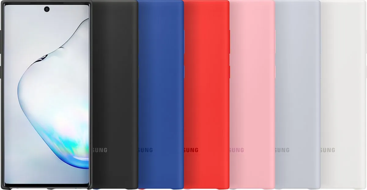 Samsung Galaxy Note10 Silicone Cover - Roze - afbeelding 6 van 6