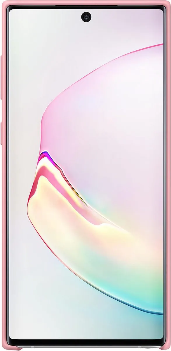 Samsung Galaxy Note10 Silicone Cover - Roze