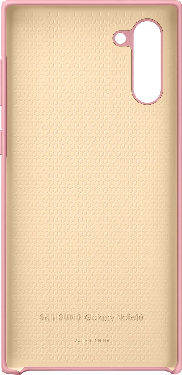 Samsung Galaxy Note10 Silicone Cover - Roze