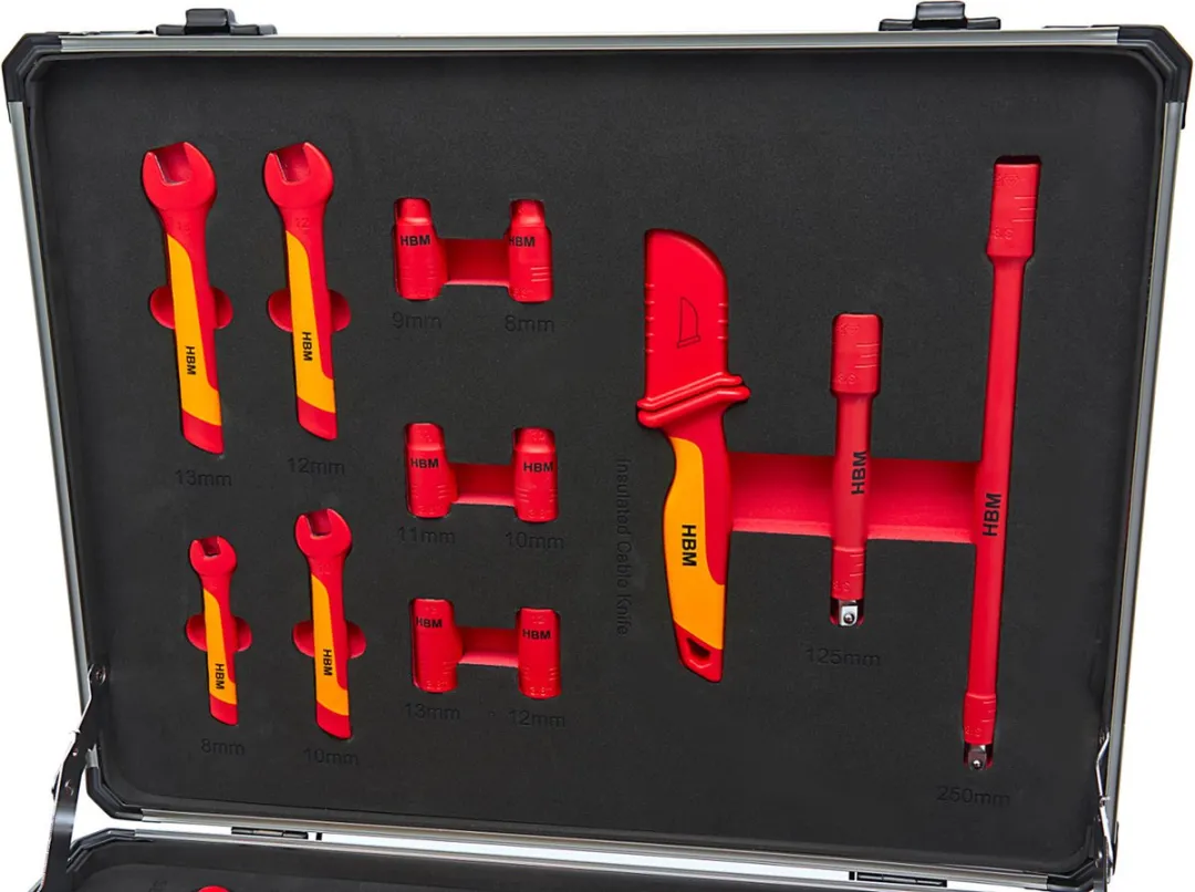 HBM H132390 VDE Gereedschapset 25-delig - Rood