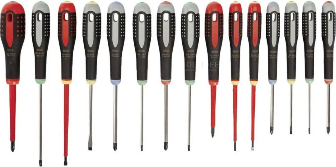 Bahco ERGO BE-9877 Schroevendraaierset 15-delig - PZ/SL/PH/T 0.5-5.5mm