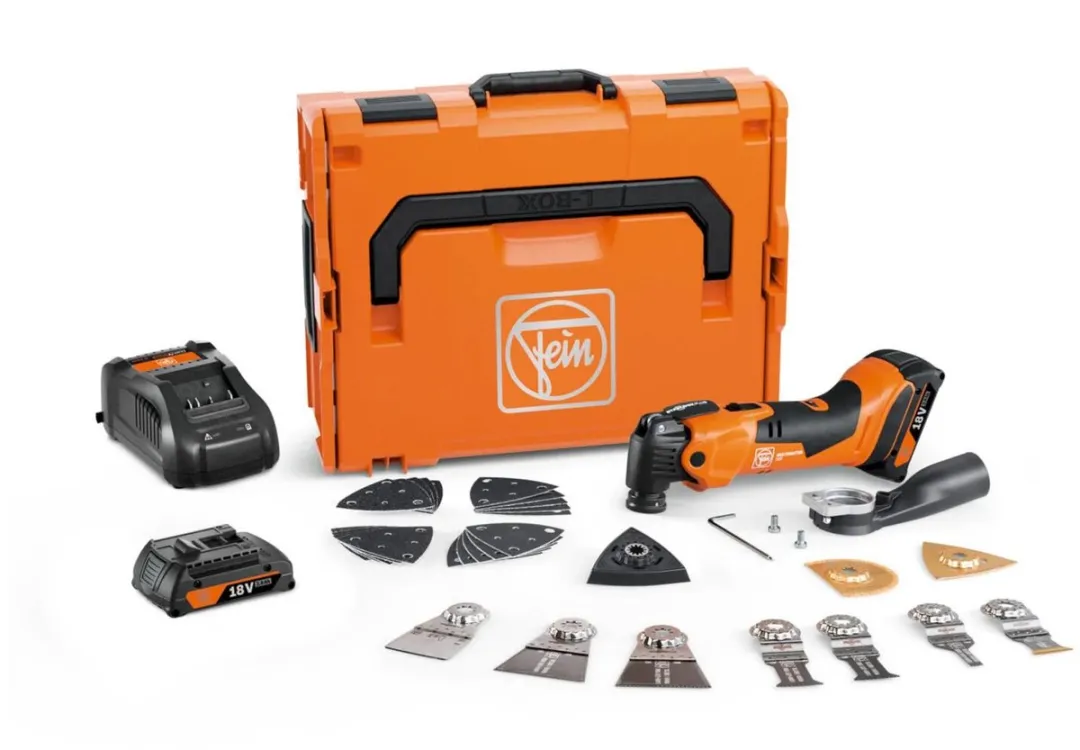Fein Multimaster AMM 500 PLUS Accu Multitool 18V - 31 Stuks - 2x Accu