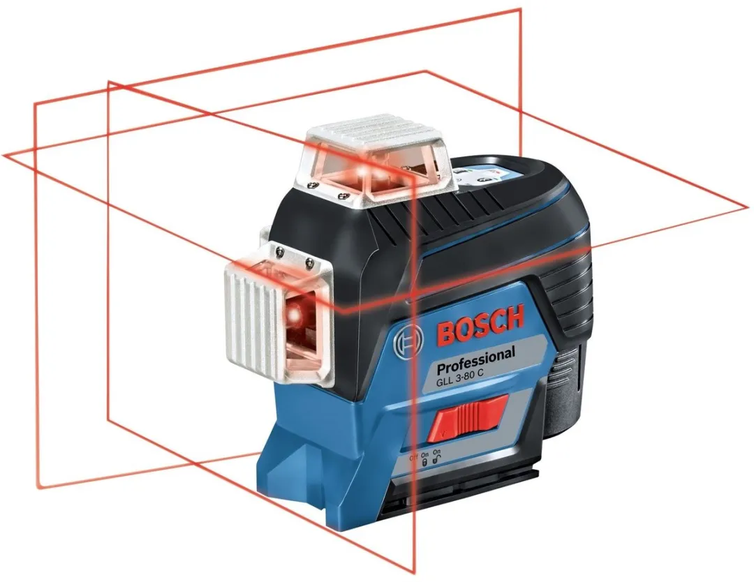 Bosch Professional GLL 3-80 C Lijnlaser - Blauw/Zwart