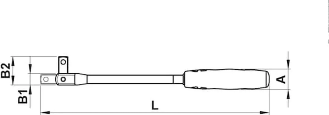 Würth Kniegewricht 1/2" - 3/8" Aansluiting