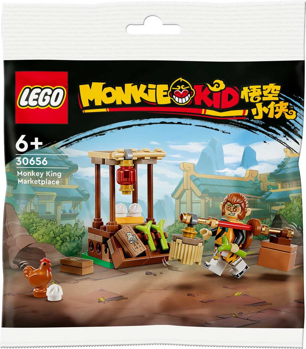 LEGO 30656 Monkie Kid - Monkey King Marketplace (Polybag)