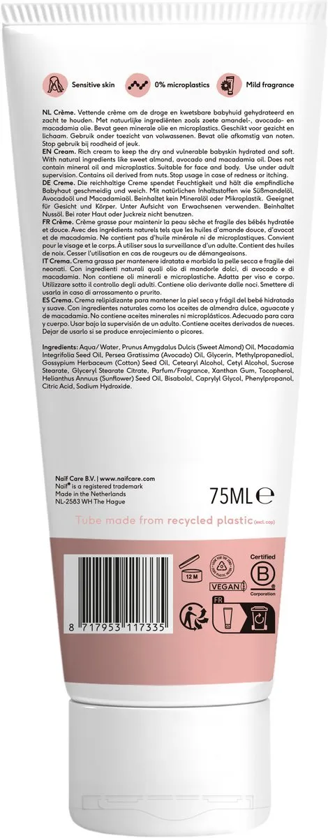 Naïf Baby Crème 75ml