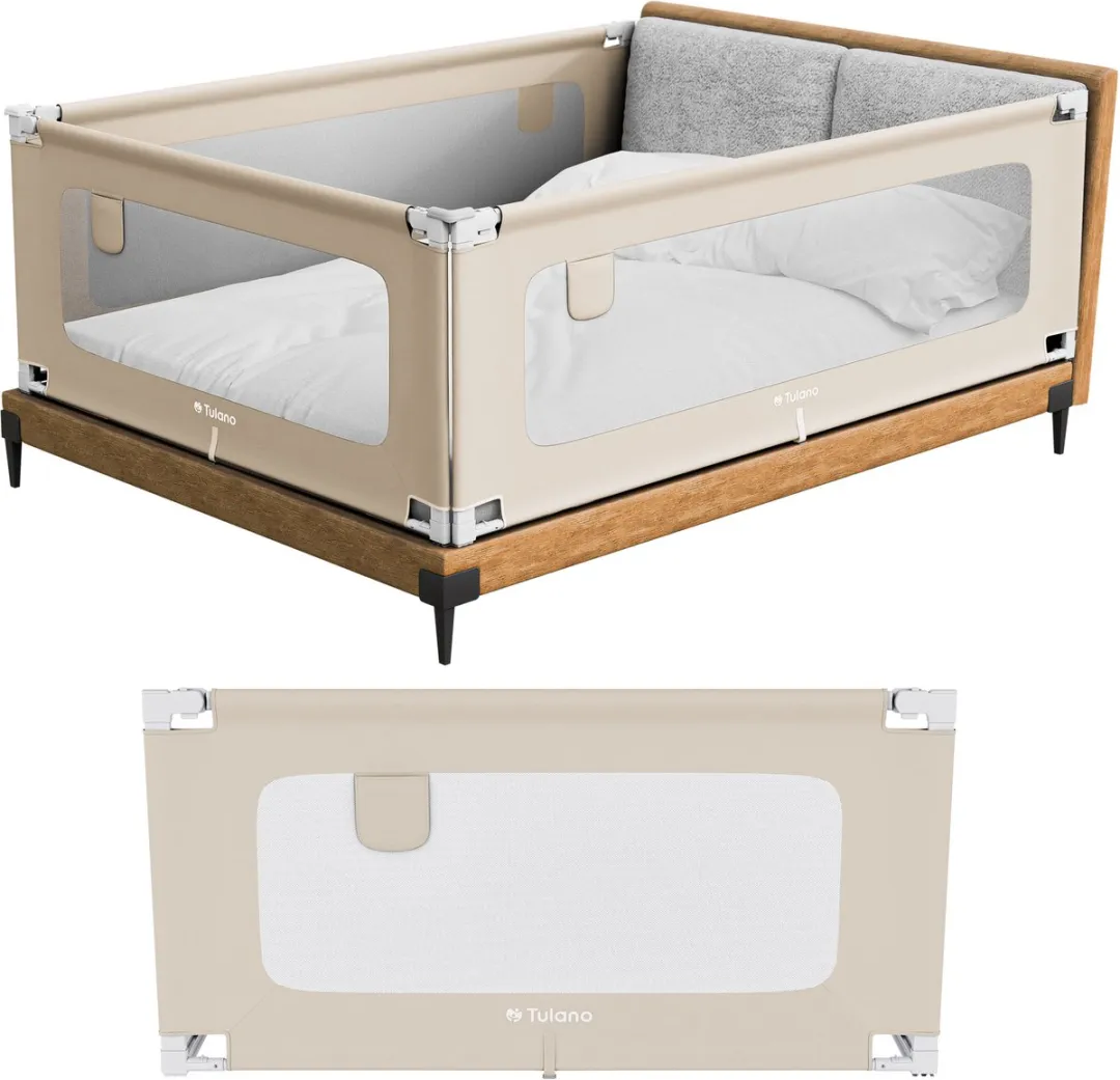 Tulano Cover 44 - Veilig Baby Bedhekje 140cm - Beige