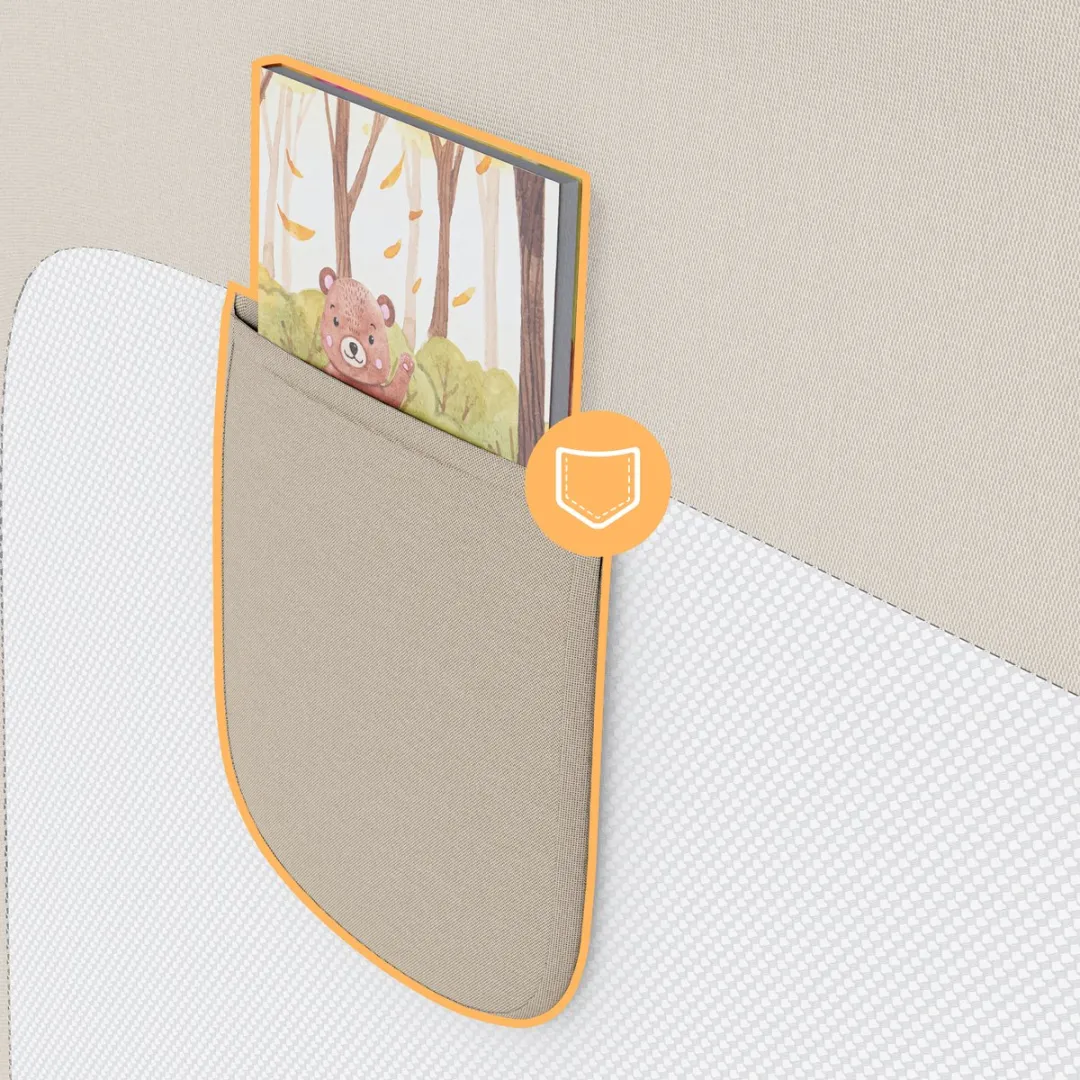 Tulano Cover 44 - Veilig Baby Bedhekje 140cm - Beige