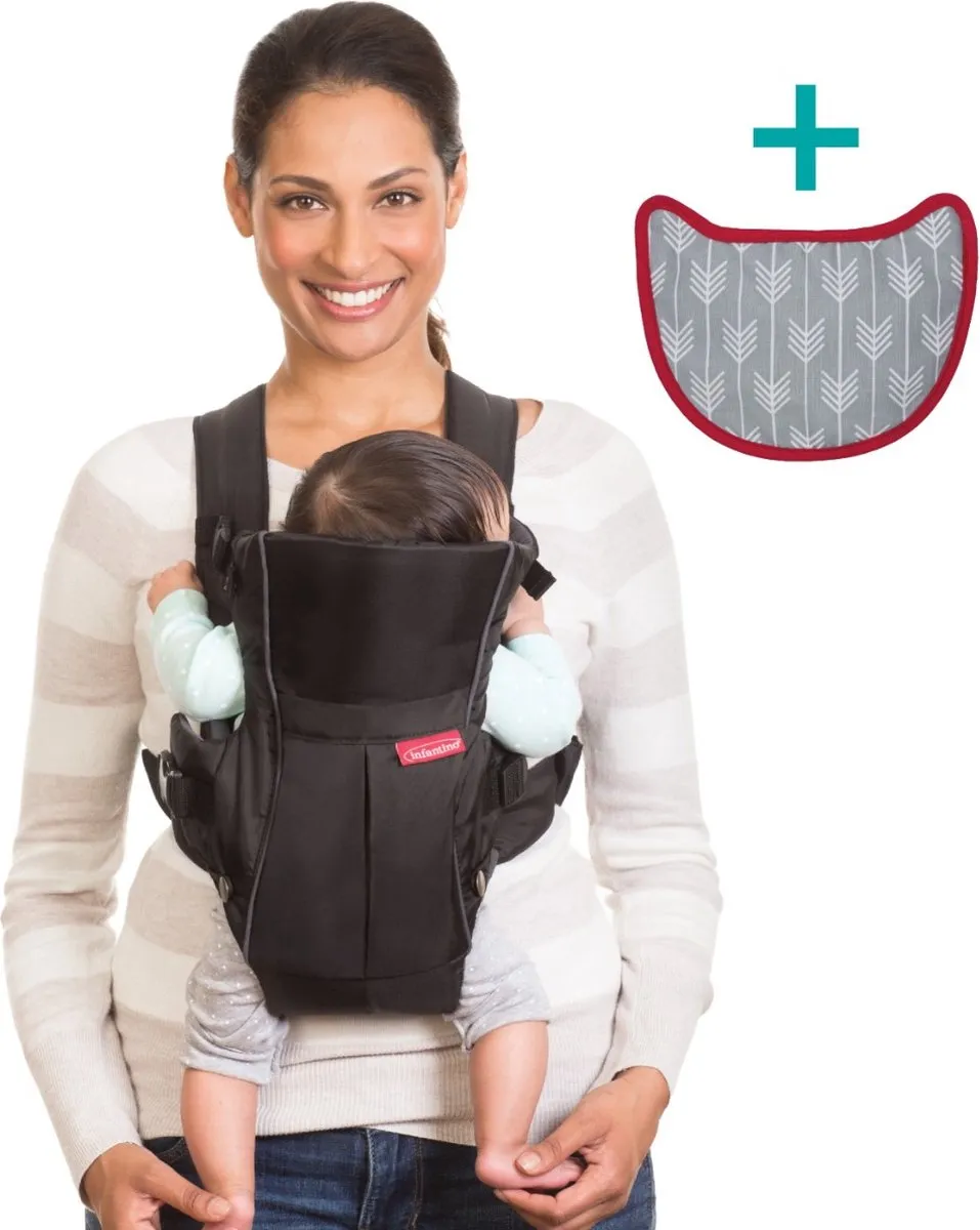 Infantino Swift Draagzak BK-300204 - Zwart - afbeelding 5 van 6