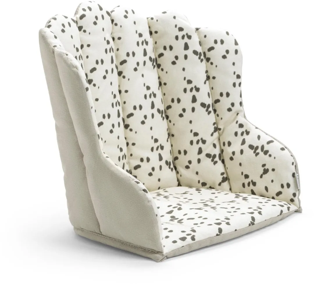Elodie GRACE kinderstoel kussen - kinderstoel kussen - Kinderstoel bekleding - Kinderstoel - Omkeerbaar zitkussen - Dalmatain Dots